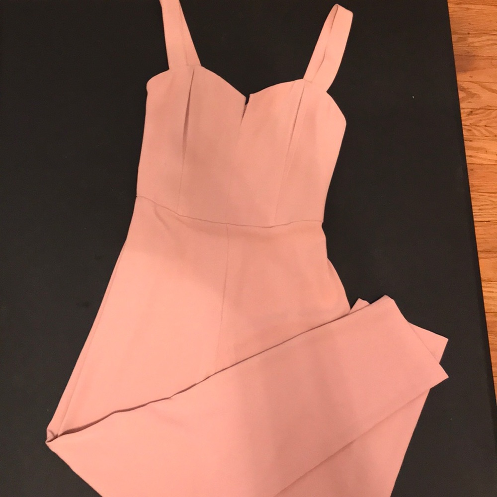 Jumpsuit with corset top (NUDE)